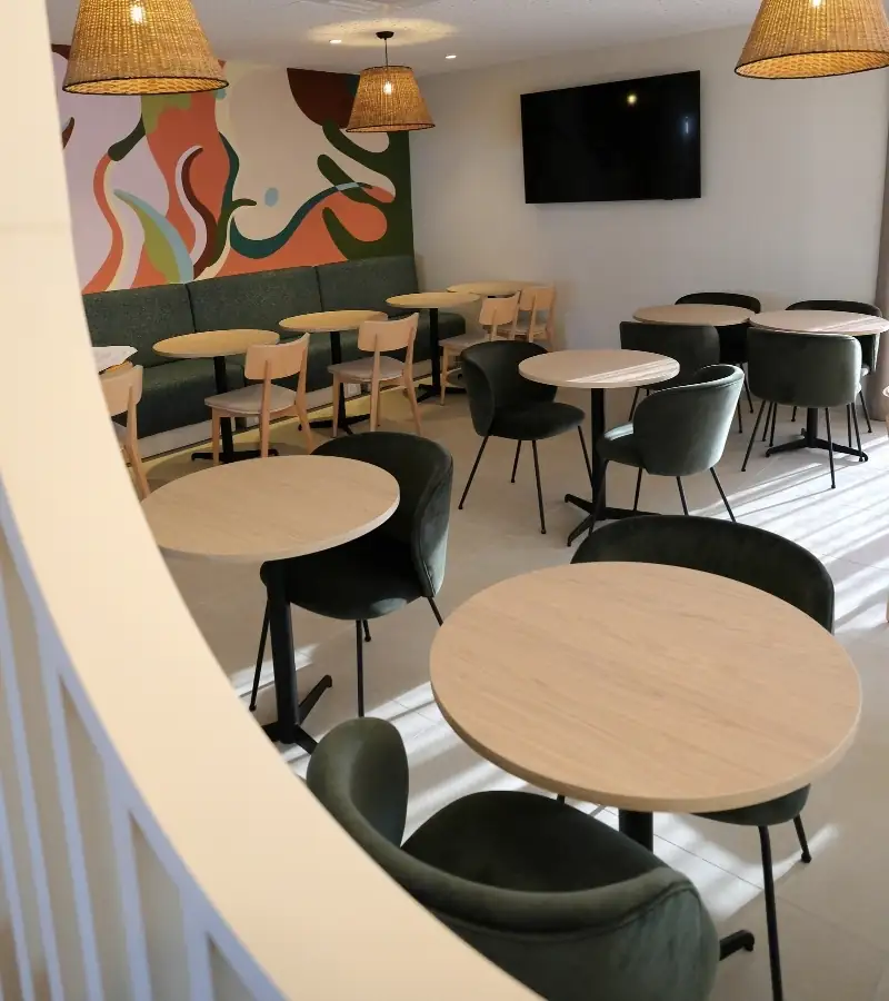 Espace petit déjeuner - hotel polygone nord perpignan - Terra Alta