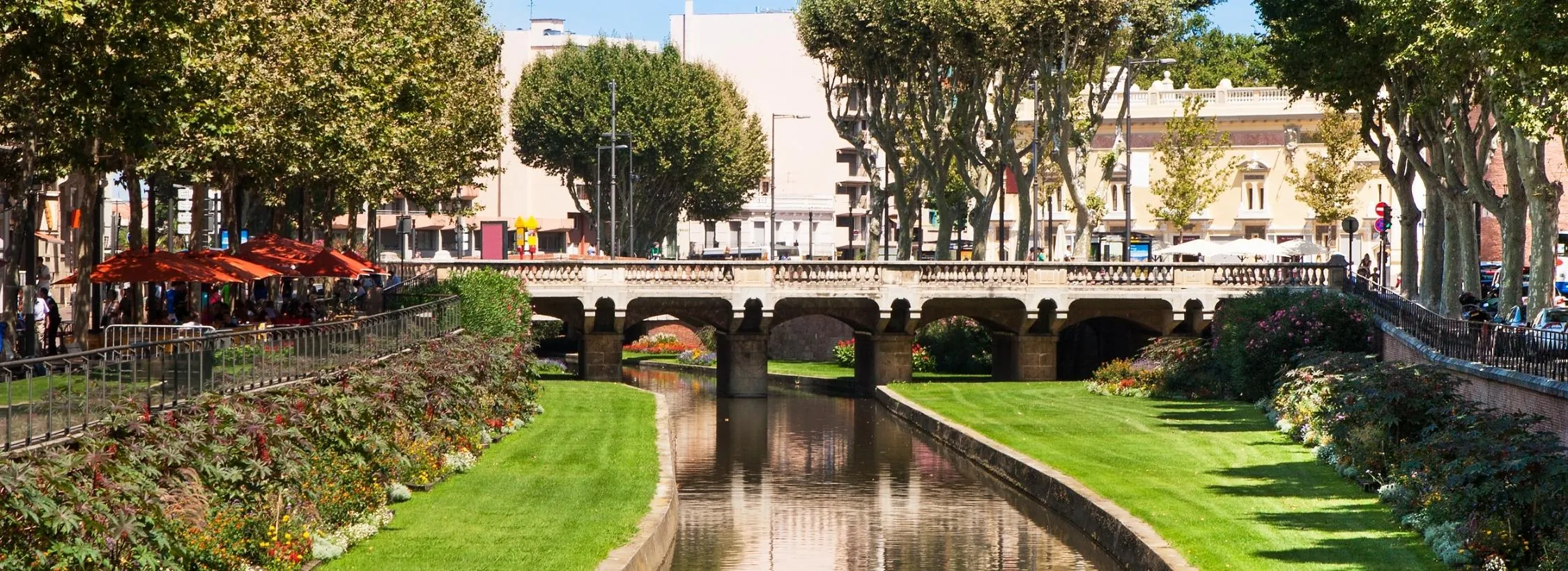 Centre ville de Perpignan - Quai de la Basse